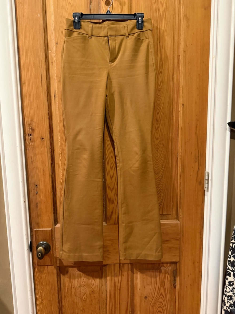 Old Navy Pixie Flare Pants in Warm Mustard